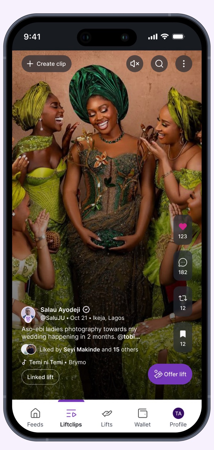 Lifteller on iPhone, from the App Store listing